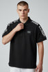 Balmain Leather Patch Logo Polo