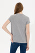 U.S POLO ASSN GREY CREW NECK T.SHIRT
