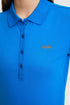 Uspa Blue Basic Polo Shirt
