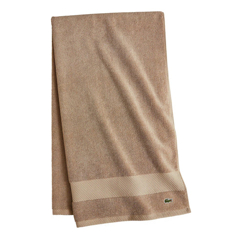 Lacoste Heritage 30X54 Cotton Bath Towel, 100% Supima Cotton, Micro-Fresh® Anti-Microbial