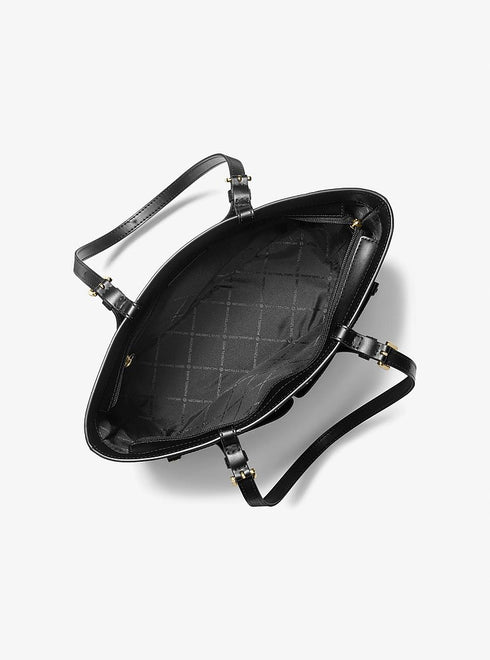 Michael Kors Jet Set Medium Logo Pocket Tote Bag