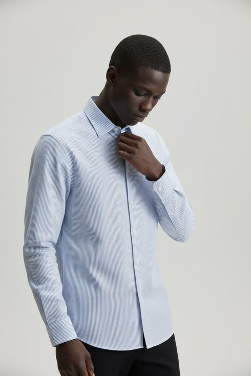 ZARA STRIPE SHIRT SLIM FIT