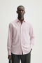 ZARA PINK STRIPE SLIM FIT SHIRT