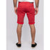 Ritchie Cotton Chino Printed Short Red