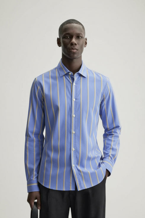 ZARA MAN STRIPE SHIRT SLIM FIT