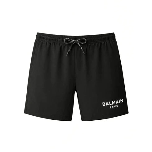 BALMAIN Logo Swim Short Black