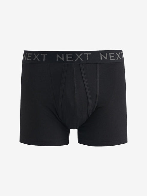 NEXT 4 pack A-Front Cotton Rich Boxers