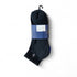 Ralph Lauren Men's Athletic 4-Pair Low Cut Socks Black/Gray/Blue