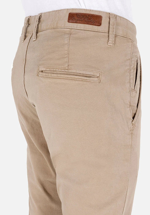 Colin’s Slim Fit Mid-Waist Straight Leg Men's Beige