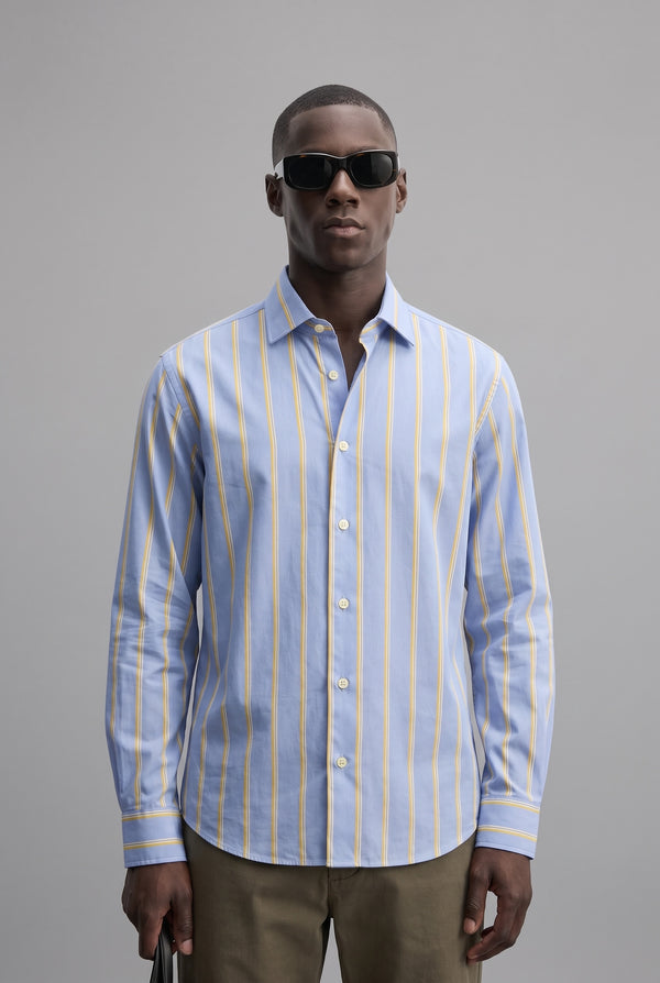ZARA MAN STRIPE SHIRT SLIM FIT