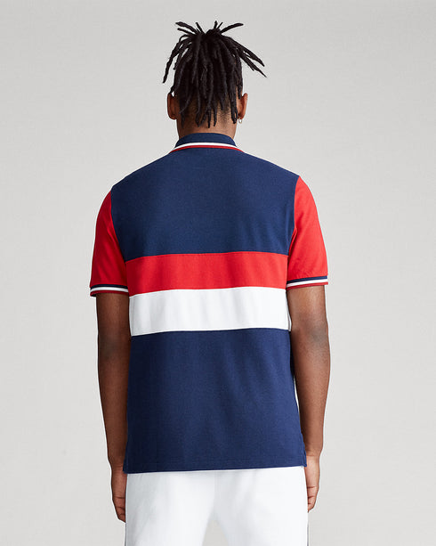 RALPH LAUREN CUSTOM SLIM FIT SHIELD POLO