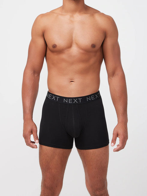NEXT 4 pack A-Front Cotton Rich Boxers