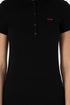 Uspa Black Basic Polo shirt