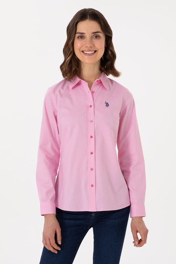 USPA PINK COTTON SHIRT