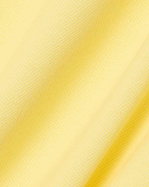 Lacoste Pique Polo Shirt Yellow