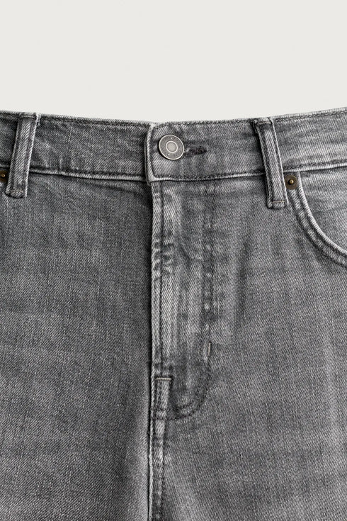 ZARA BASIC SLIM FIT LIGHT GREY JEANS