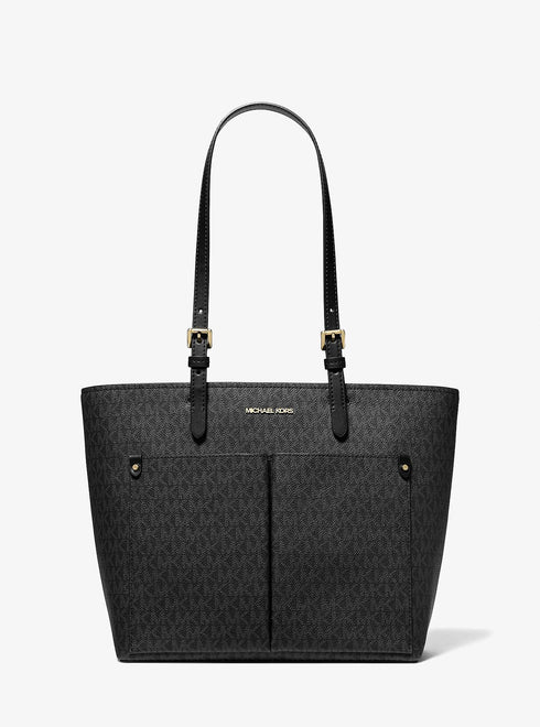 Michael Kors Jet Set Medium Logo Pocket Tote Bag