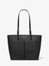 Michael Kors Jet Set Medium Logo Pocket Tote Bag