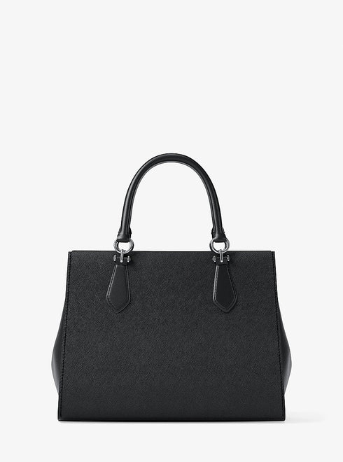 Michael Kors Marilyn Medium Saffiano Leather Satchel