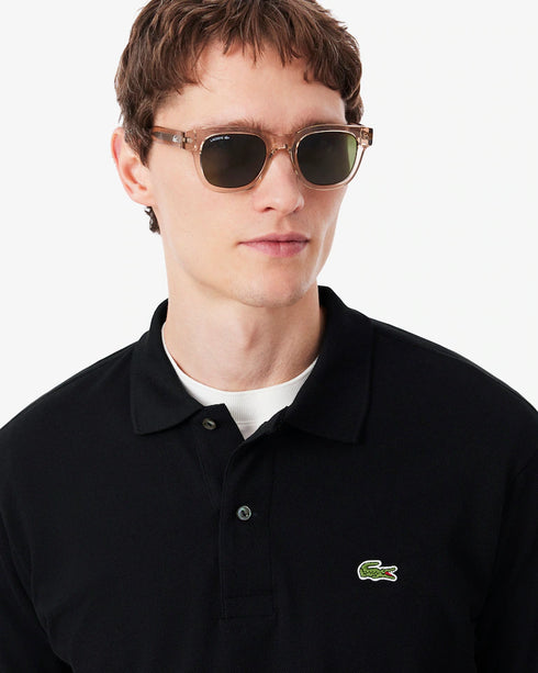 Lacoste Pique Polo Shirt Black