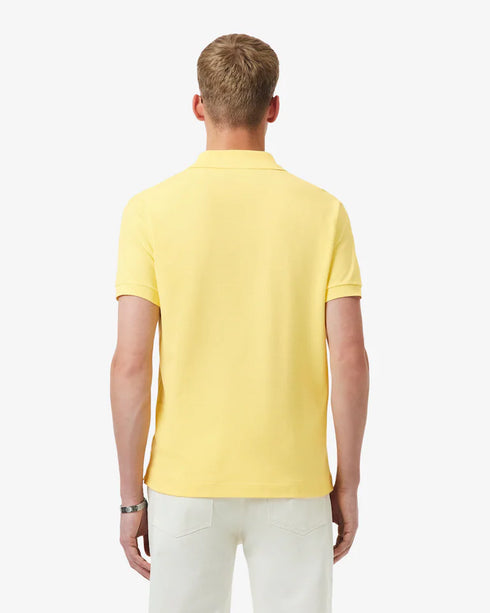 Lacoste Pique Polo Shirt Yellow