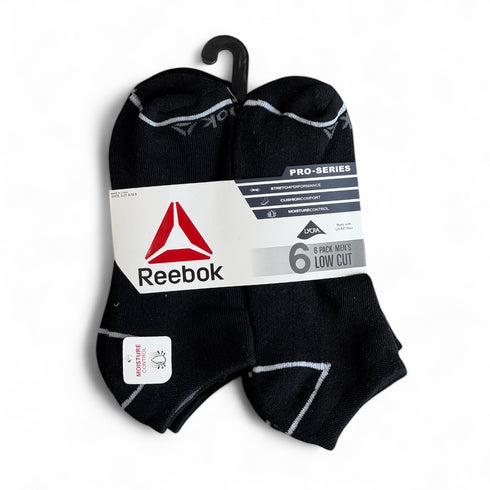 Reebok Men's Pro-Series Low Cut Socks Pack Of 6