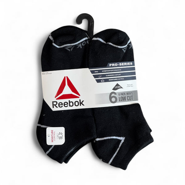 Reebok Men's Pro-Series Low Cut Socks Pack Of 6
