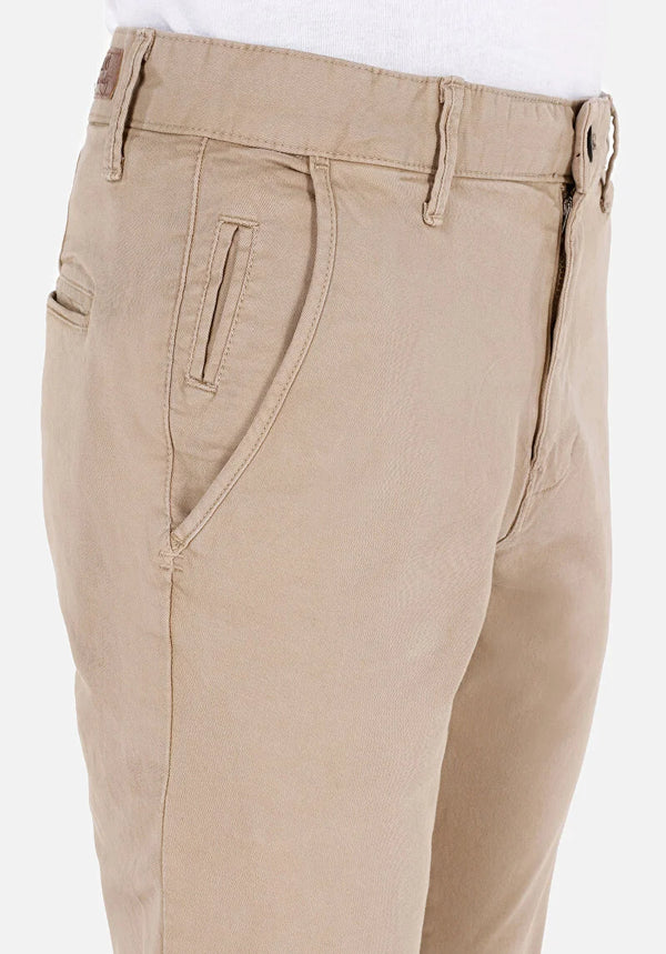 Colin’s Slim Fit Mid-Waist Straight Leg Men's Beige