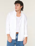 Hollister LONG-SLEEVE OXFORD SHIRT White