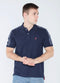 Nautica Navy Blue Men's Polo Neck T-Shirt