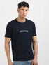 TOMMY HILFIGER SCROLL GRAPHIC TEE BLACK SLIM-FIT