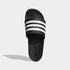 Adidas Stripes Adilette Comfort Slides Black & White