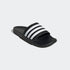 Adidas Stripes Adilette Comfort Slides Black & White