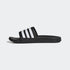 Adidas Stripes Adilette Comfort Slides Black & White