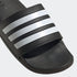 Adidas Stripes Adilette Comfort Slides Black & White