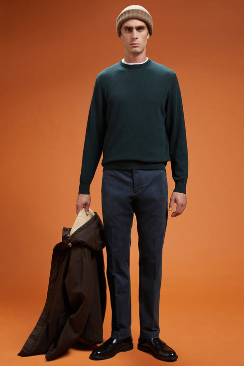 Doppel Ganger Men's classic twill chinos in a perfect fit