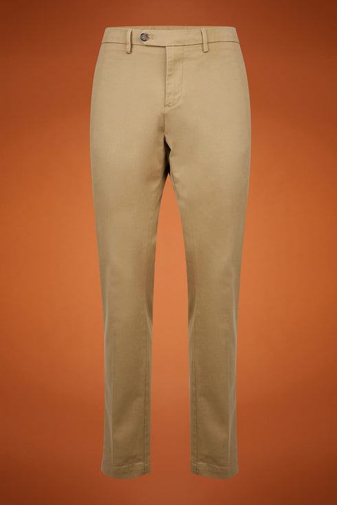 Doppel Ganger Men's classic twill chinos in a perfect fit