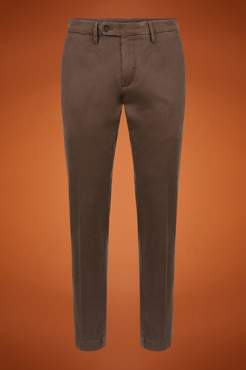 Doppel Ganger Men's classic twill chinos in a perfect fit