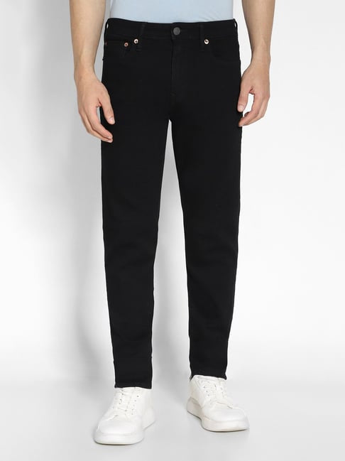 American Eagle Men Black AirFlex+ Athletic Slim Jeans