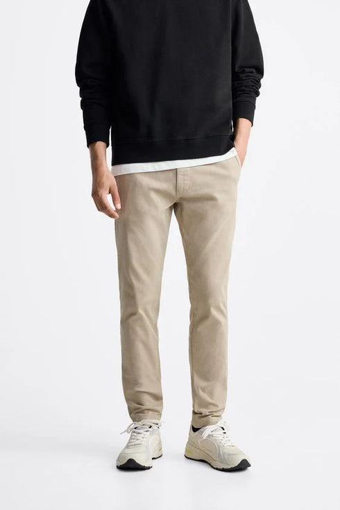 Zara Skinny Fit Chino Beige