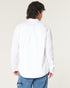Hollister LONG-SLEEVE OXFORD SHIRT White