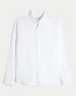 Hollister LONG-SLEEVE OXFORD SHIRT White