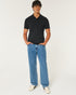 HOLLISTER ICON POLO BLACK