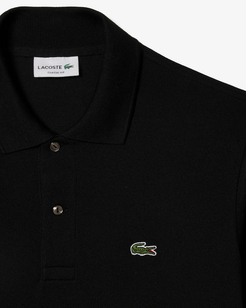 Lacoste Classic Fit Piqué Polo Shirt Black