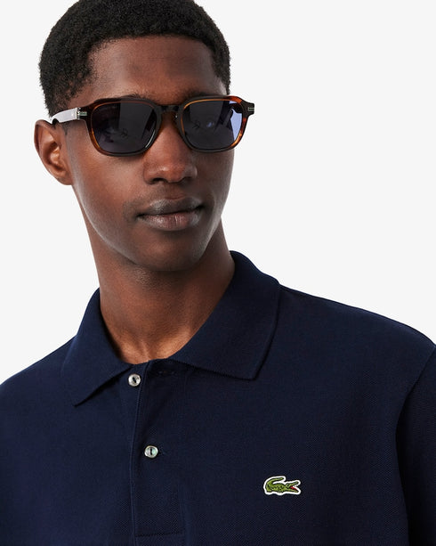 Lacoste Classic Fit Piqué Polo Shirt Navy