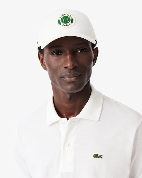 Lacoste Classic Fit Piqué Polo Shirt White