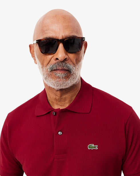 Lacoste Classic Fit Piqué Polo Shirt Maroon