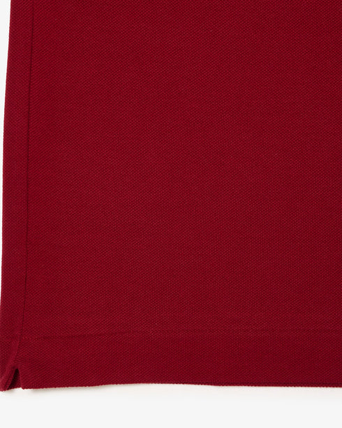 Lacoste Classic Fit Piqué Polo Shirt Maroon