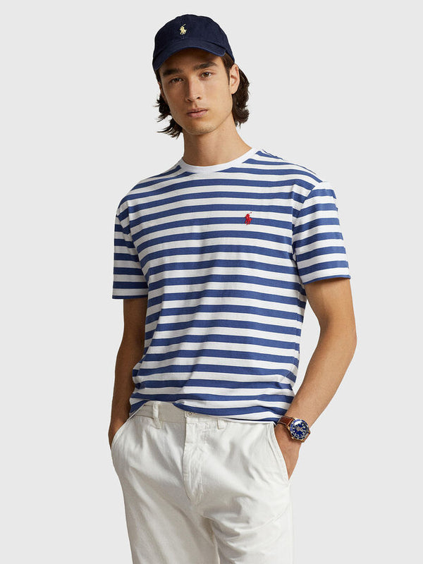 Ralph Lauren Small Pony Stripe T.Shirt (Custom SlimFit)