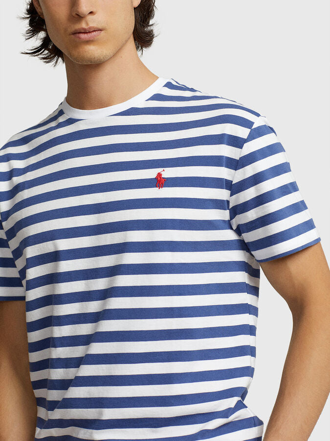 Ralph Lauren Small Pony Stripe T.Shirt (Custom SlimFit)